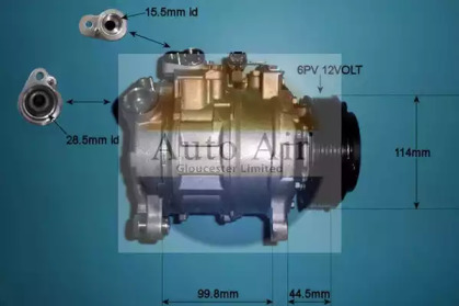 Компрессор (AUTO AIR GLOUCESTER: 14-2079)