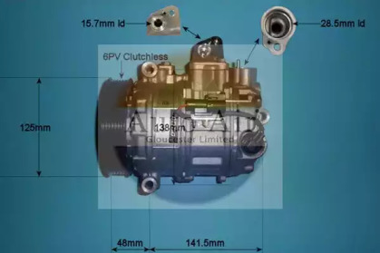 Компрессор (AUTO AIR GLOUCESTER: 14-2080)