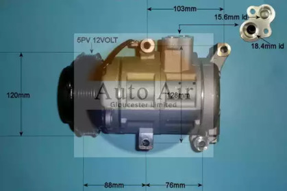 Компрессор (AUTO AIR GLOUCESTER: 14-2082P)