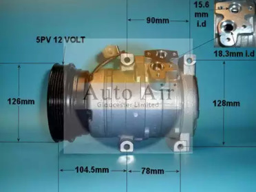 Компрессор (AUTO AIR GLOUCESTER: 14-1009)