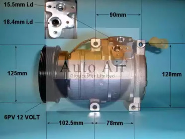 Компрессор (AUTO AIR GLOUCESTER: 14-1012)