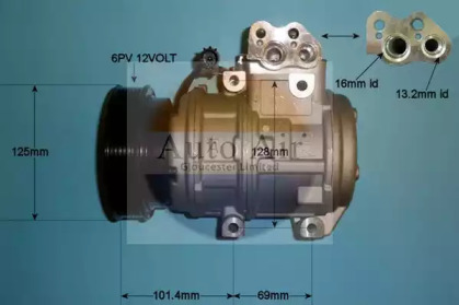 Компрессор (AUTO AIR GLOUCESTER: 14-9726P)