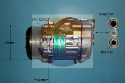 Компрессор (AUTO AIR GLOUCESTER: 14-0286)