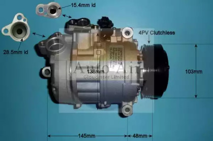 Компрессор (AUTO AIR GLOUCESTER: 14-0041P)