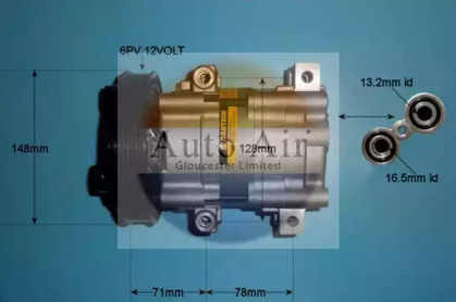 Компрессор (AUTO AIR GLOUCESTER: 14-0233)