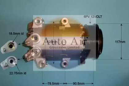 Компрессор (AUTO AIR GLOUCESTER: 14-1054)