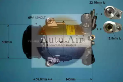 Компрессор (AUTO AIR GLOUCESTER: 14-1055)