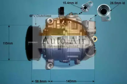 Компрессор (AUTO AIR GLOUCESTER: 14-0207)