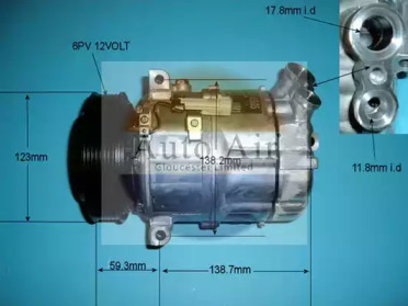 Компрессор (AUTO AIR GLOUCESTER: 14-2056)