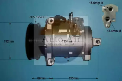 Компрессор (AUTO AIR GLOUCESTER: 14-8006P)