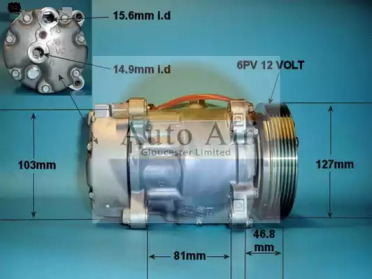 Компрессор (AUTO AIR GLOUCESTER: 14-1235)