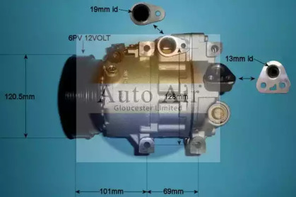 Компрессор (AUTO AIR GLOUCESTER: 14-1513P)