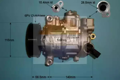 Компрессор (AUTO AIR GLOUCESTER: 14-1275)