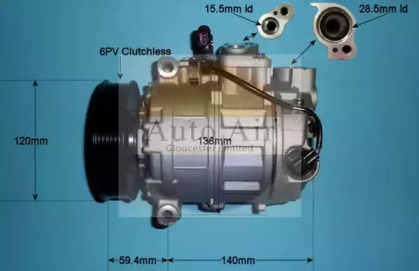 Компрессор (AUTO AIR GLOUCESTER: 14-1456P)