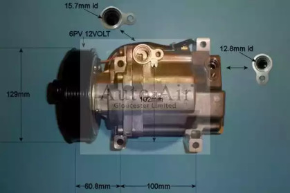 Компрессор (AUTO AIR GLOUCESTER: 14-0080P)