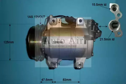 Компрессор (AUTO AIR GLOUCESTER: 14-2073P)