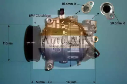 Компрессор (AUTO AIR GLOUCESTER: 14-1276)