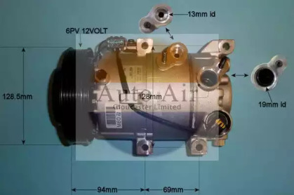 Компрессор (AUTO AIR GLOUCESTER: 14-0290)