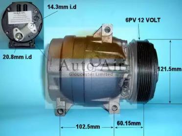 Компрессор (AUTO AIR GLOUCESTER: 14-1113R)