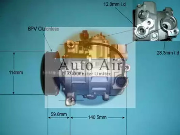 Компрессор (AUTO AIR GLOUCESTER: 14-9691)