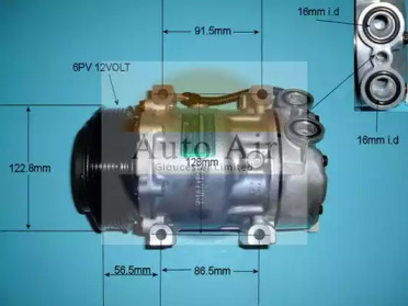 Компрессор (AUTO AIR GLOUCESTER: 14-3542)