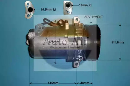 Компрессор (AUTO AIR GLOUCESTER: 14-1167)