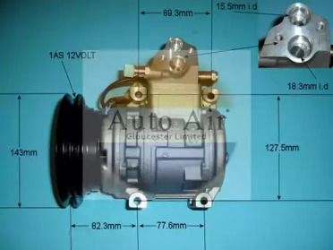 Компрессор (AUTO AIR GLOUCESTER: 14-7422)