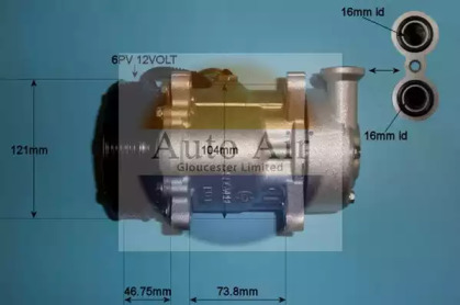 Компрессор (AUTO AIR GLOUCESTER: 14-0281P)