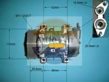 Компрессор (AUTO AIR GLOUCESTER: 14-7482)