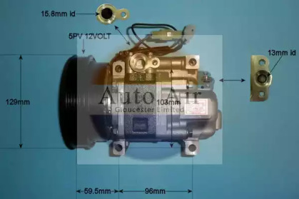 Компрессор (AUTO AIR GLOUCESTER: 14-0030)