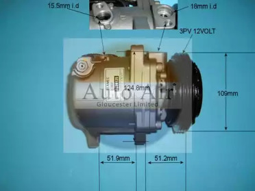 Компрессор (AUTO AIR GLOUCESTER: 14-7002R)