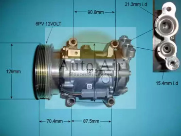 Компрессор (AUTO AIR GLOUCESTER: 14-1452)