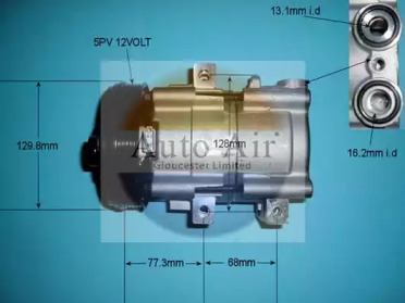 Компрессор (AUTO AIR GLOUCESTER: 14-1843)