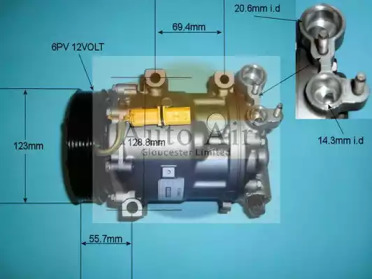 Компрессор (AUTO AIR GLOUCESTER: 14-1311R)