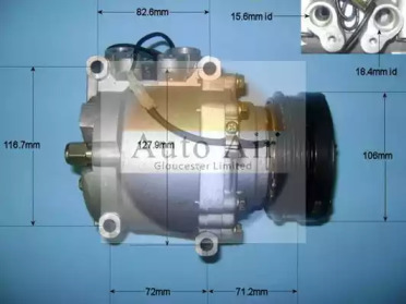 Компрессор (AUTO AIR GLOUCESTER: 14-3570P)