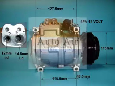 Компрессор (AUTO AIR GLOUCESTER: 14-0750)