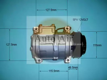 Компрессор (AUTO AIR GLOUCESTER: 14-0750P)