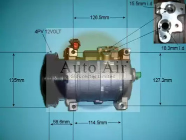 Компрессор (AUTO AIR GLOUCESTER: 14-7497)