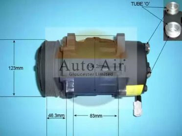 Компрессор (AUTO AIR GLOUCESTER: 14-7485R)