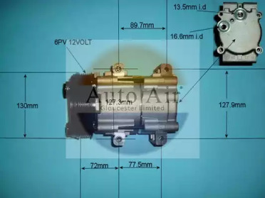 Компрессор (AUTO AIR GLOUCESTER: 14-0234P)