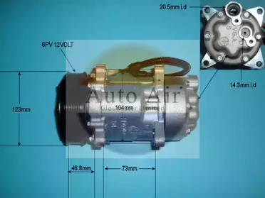 Компрессор (AUTO AIR GLOUCESTER: 14-1437R)