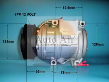 Компрессор (AUTO AIR GLOUCESTER: 14-1007R)