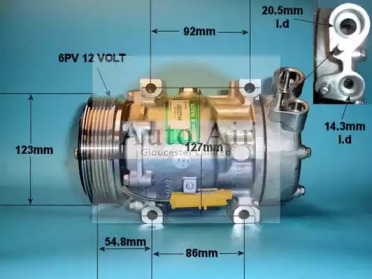 Компрессор (AUTO AIR GLOUCESTER: 14-1248)