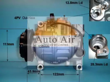 Компрессор (AUTO AIR GLOUCESTER: 14-1251)