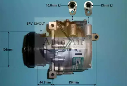 Компрессор (AUTO AIR GLOUCESTER: 14-3306)