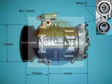 Компрессор (AUTO AIR GLOUCESTER: 14-1261)