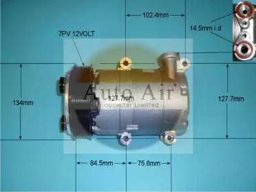 Компрессор (AUTO AIR GLOUCESTER: 14-0321)