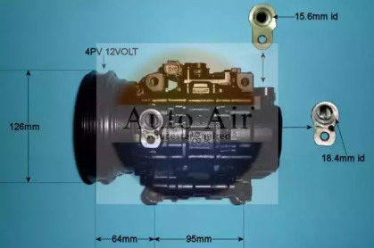 Компрессор (AUTO AIR GLOUCESTER: 14-0225R)