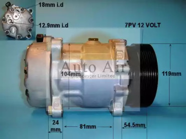 Компрессор (AUTO AIR GLOUCESTER: 14-0028)