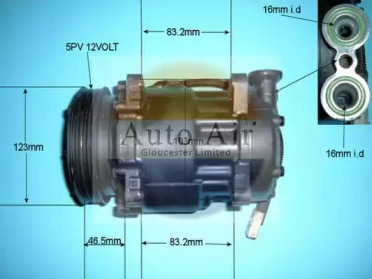 Компрессор (AUTO AIR GLOUCESTER: 14-1500R)